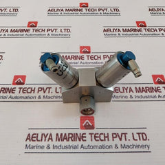 Ham-let Hmb21-4Lklclc-gf4 Dual Head Valve 0189-n