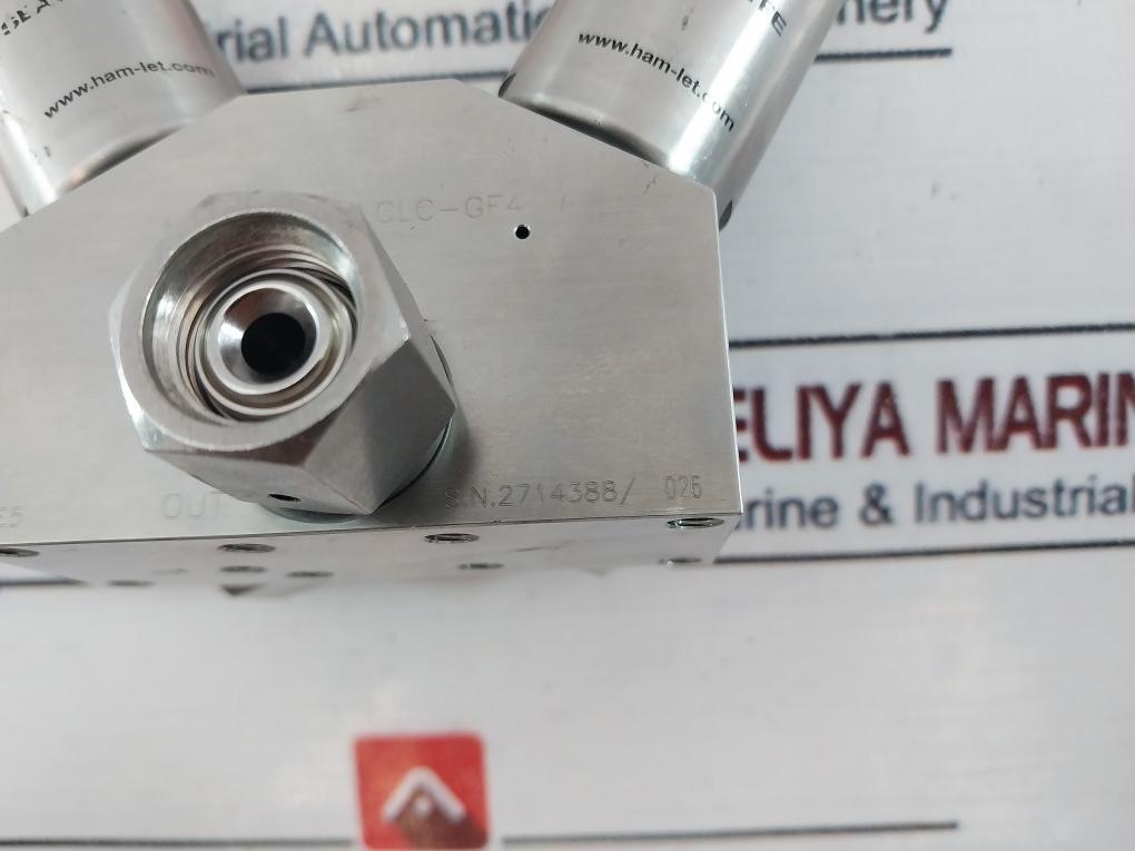 Ham-let Hmb21-4Lklclc-gf4 Normally Closed Valve