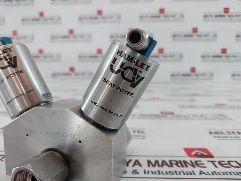 Ham-let Hmb21-4Lklclc-gf4 Normally Closed Valve