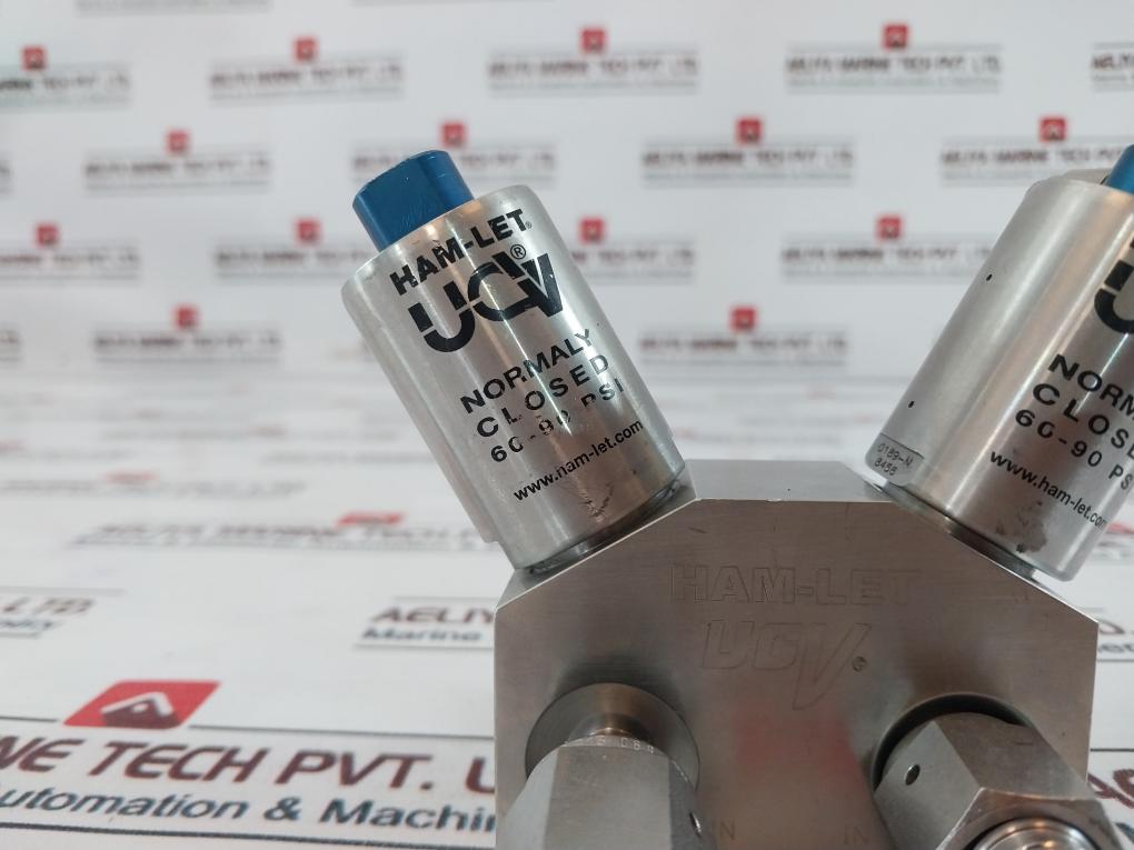 Ham-let Hmb21-4Lklclc-gf4 Normally Closed Valve