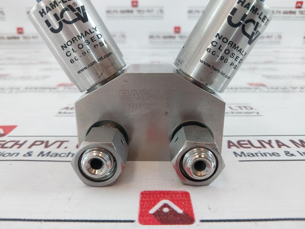 Ham-let Hmb21-4Lklclc-gf4 Normally Closed Valve