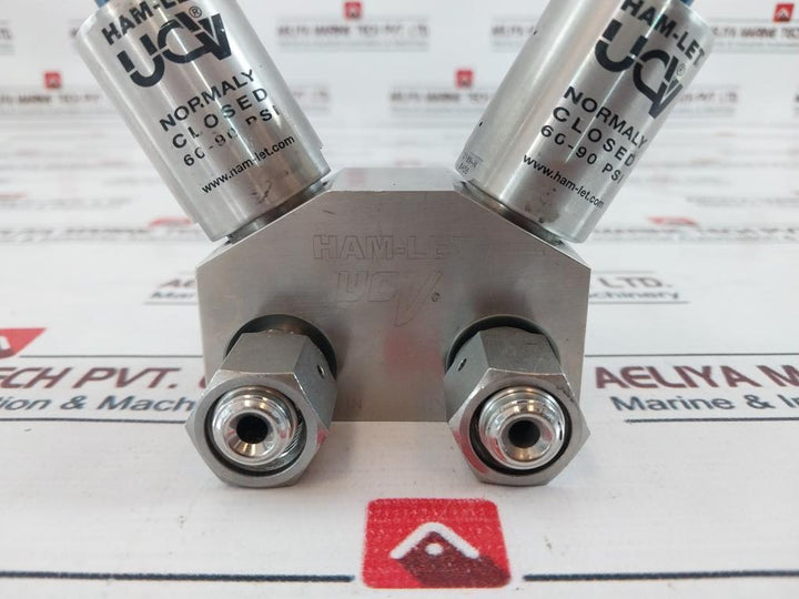 Ham-let Hmb21-4Lklclc-gf4 Normally Closed Valve