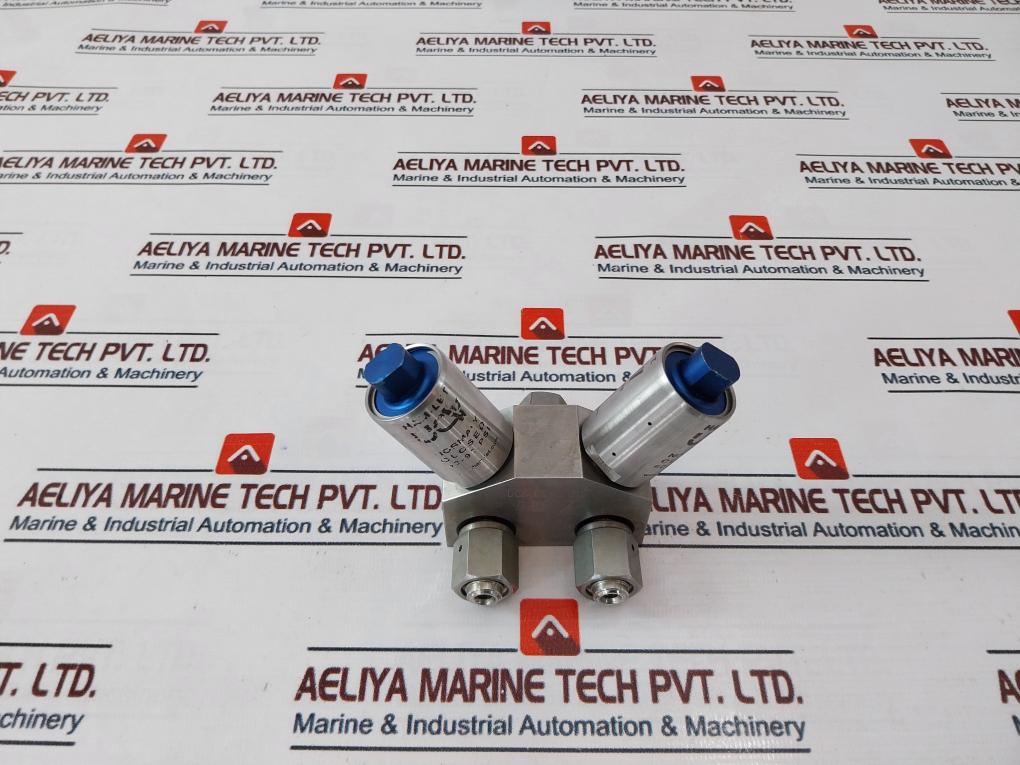 Ham-let Hmb21-4Lklclc-gf4 Normaly Closed Dual Head Valve