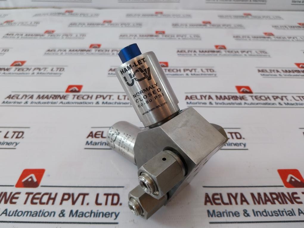 Ham-let Hmb21-4Lklclc-gf4 Normaly Closed Dual Head Valve