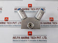 Ham-let Hmb21-4Lklclc-gf4 Normaly Closed Dual Head Valve