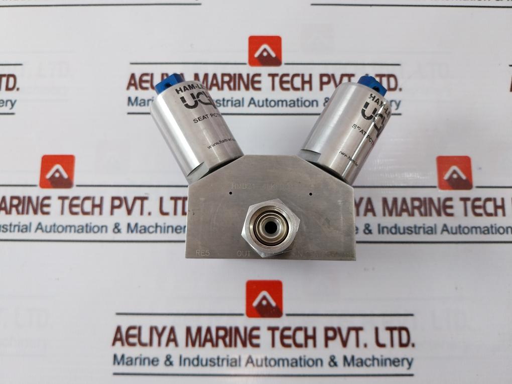 Ham-let Hmb21-4Lklclc-gf4 Normaly Closed Dual Head Valve