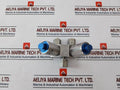 Ham-let Hmb21-4Lklclc-gf4 Normaly Closed Dual Head Valve