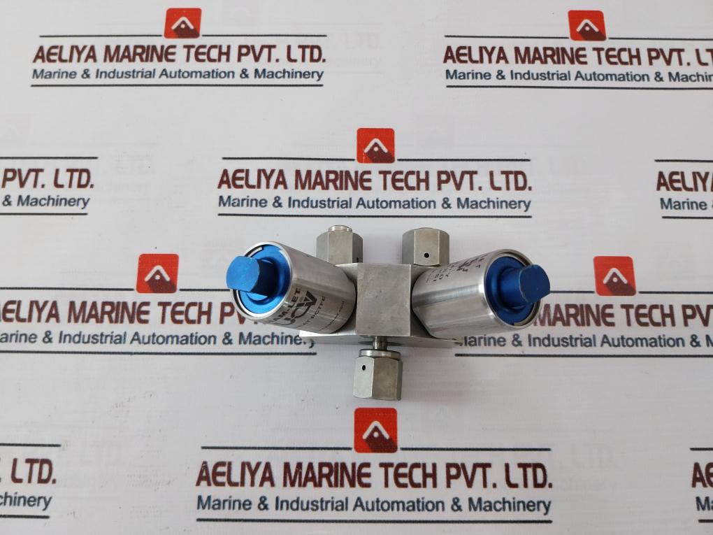 Ham-let Hmb21-4Lklclc-gf4 Normaly Closed Dual Head Valve