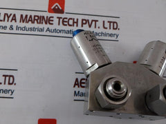 Ham-let Hmb21-4Lklclc-gf4 Normaly Closed Dual Head Valve