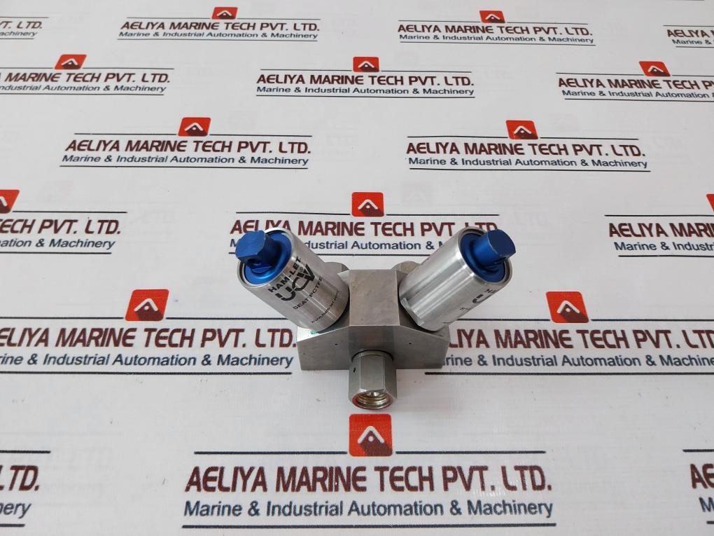 Ham-let Hmb21-4Lklclc-gf4 Normaly Closed Dual Head Valve