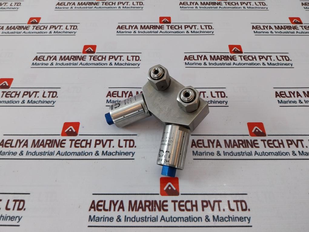 Ham-let Hmb21-4Lklclc-gf4 Normaly Closed Dual Head Valve