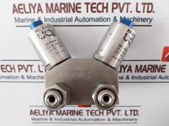 Ham-let Hmb21-4Lklclc-gf4 Normaly Closed Dual Head Valve