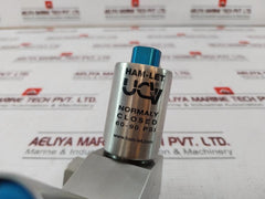 Ham-let Hmb21-4Vklclc-gf4 Normally Closed Valve Htc-316 Jc8 60-90 Psi