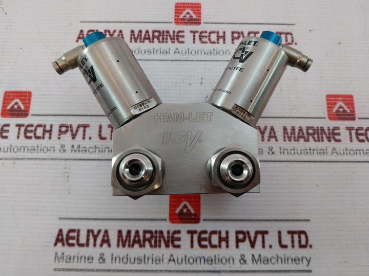 Ham-let Hmb21-4Vklclc-gf4 Normally Closed Valve Htc-316 Jc8 60-90 Psi