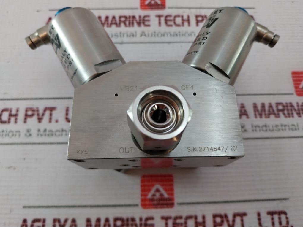 Ham-Let HMB21-4VKLCLC-GF4 Normally Closed Valve