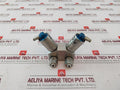 Ham-let Hmb21-4Vklclc-gf4 Normally Closed Valve Htc-316 Jc8 60-90 Psi