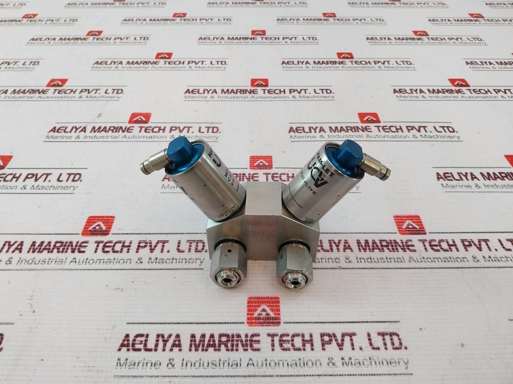 Ham-let Hmb21-4Vklclc-gf4 Normally Closed Valve Htc-316 Jc8 60-90 Psi