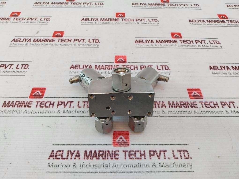 Ham-let Hmb21-4Vklclc-gf4 Normally Closed Valve Htc-316 Jc8 60-90 Psi