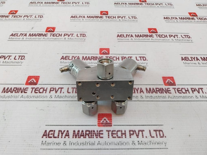 Ham-let Hmb21-4Vklclc-gf4 Normally Closed Valve Htc-316 Jc8 60-90 Psi