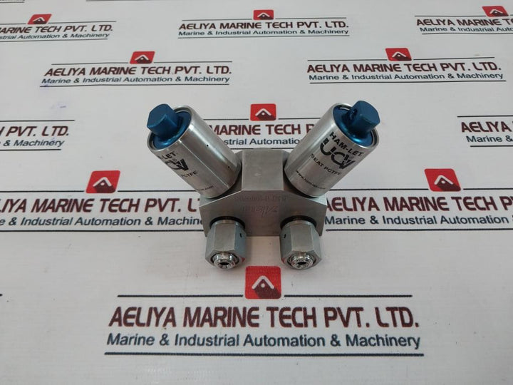 Ham-let Hmb21-4Vklclc-gf4 Normally Closed Valve