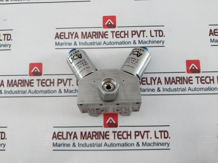 Ham-let Hmb21-4Vklclc-gf4 Normally Closed Valve