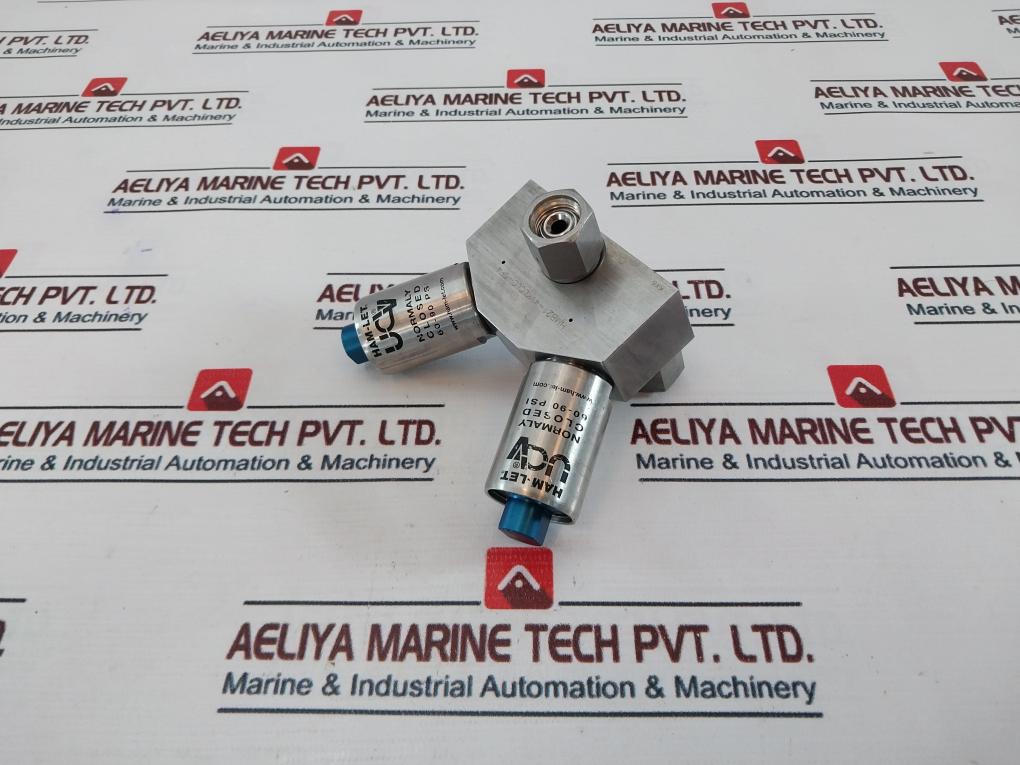 Ham-let Hmb21-4Vklclc-gf4 Normally Closed Valve