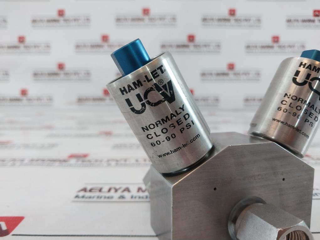 Ham-let Hmb21-4Vklclc-gf4 Normally Closed Valve
