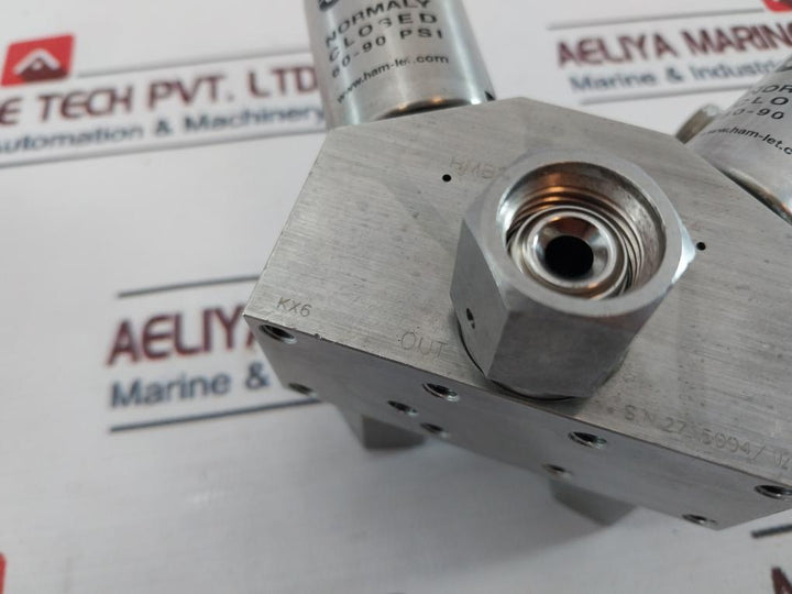 Ham-let Hmb21-4Vklclc-gf4 Normally Closed Valve