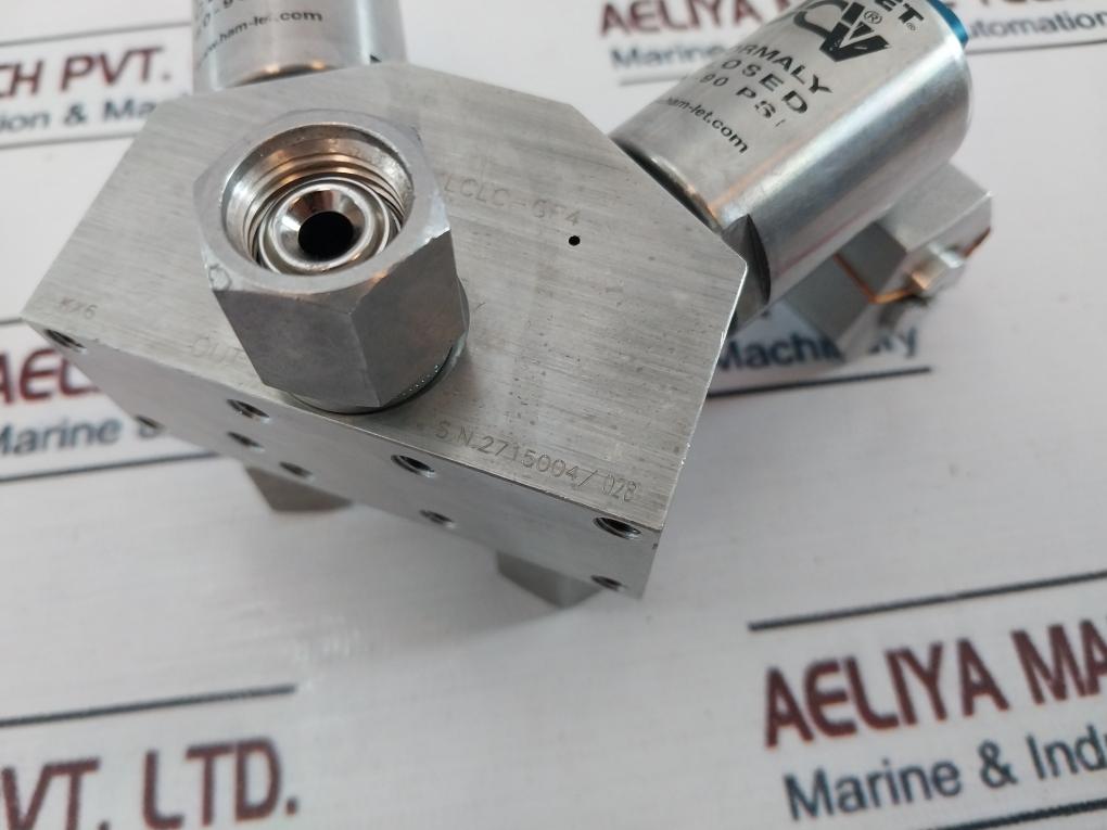 Ham-let Hmb21-4Vklclc-gf4 Normally Closed Valve