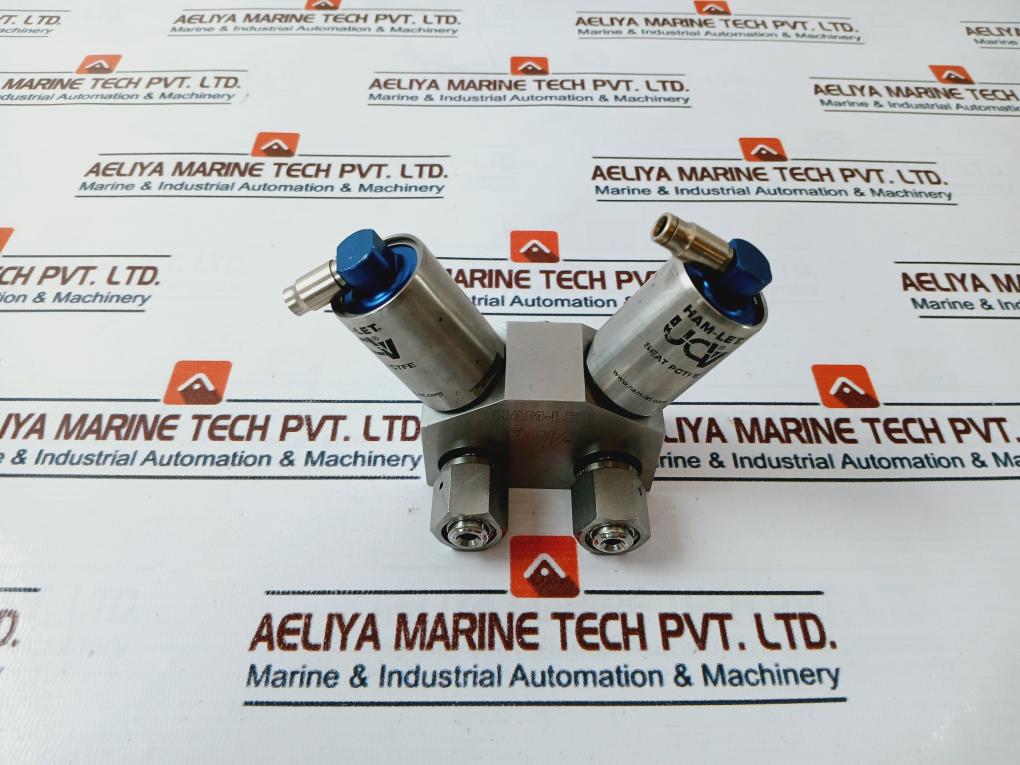 Ham-let Hmb21-4Vklclc-gf4 Normally Closed Valve 60-90 Psi