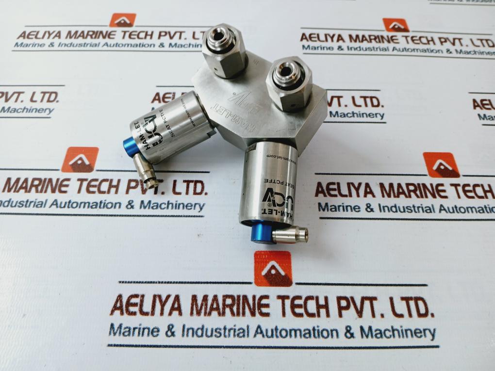 Ham-let Hmb21-4Vklclc-gf4 Normally Closed Valve 60-90 Psi