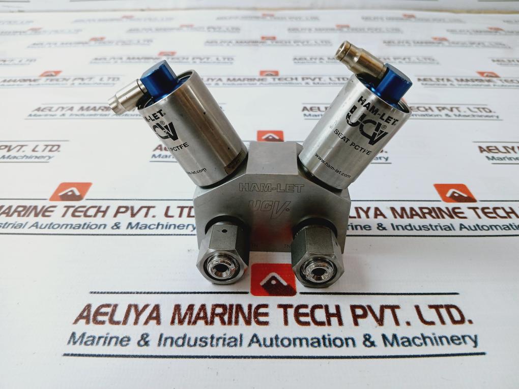 Ham-let Hmb21-4Vklclc-gf4 Normally Closed Valve 60-90 Psi