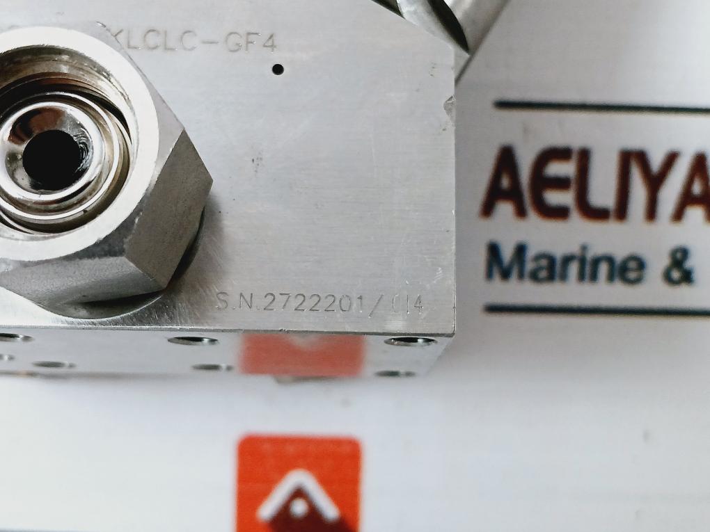 Ham-let Hmb21-4Vklclc-gf4 Normally Closed Valve 60-90 Psi