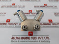 Ham-let Hmb21-4Vklclc-gf4 Dual Head Valve Pressure Range 60-90 Psi