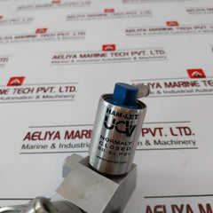 Ham-let Hmb21-4Vklclc-gf4 Dual Head Valve Pressure Range 60-90 Psi