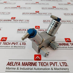 Ham-let Hmb21-4Vklclc-gf4 Dual Head Valve Pressure Range 60-90 Psi