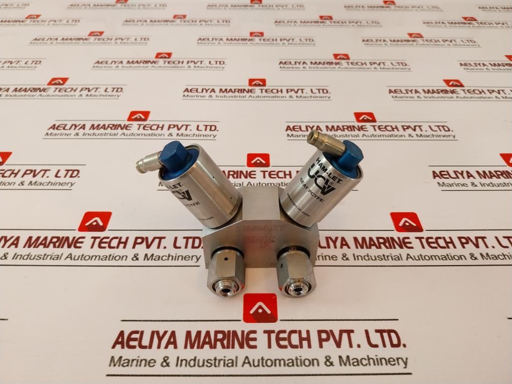 Ham-let Hmb21-4Vklclc-gf4 Valves & Manifold Pressure Range 60-90 Psi