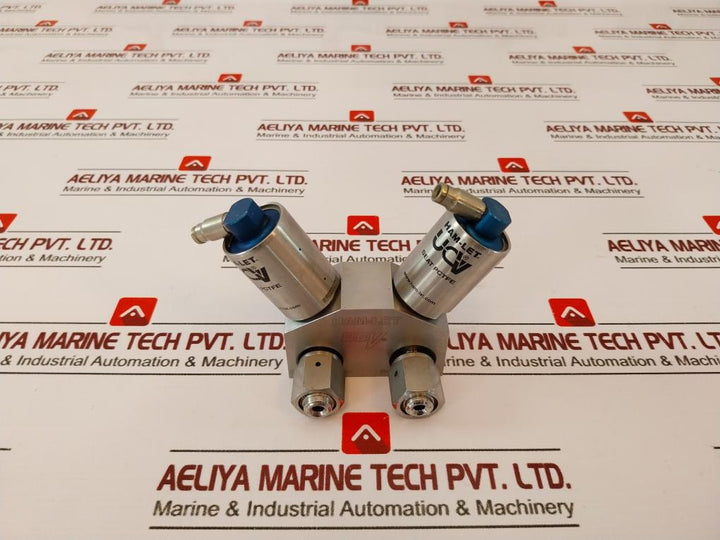 Ham-let Hmb21-4Vklclc-gf4 Valves & Manifold Pressure Range 60-90 Psi