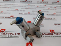 Ham-let Hmb21-4Vklclc-gf4 Valves & Manifold Pressure Range 60-90 Psi