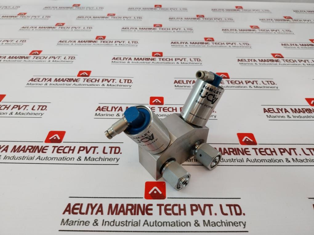 Ham-let Hmb21-4Vklclc-gf4 Valves & Manifold Pressure Range 60-90 Psi