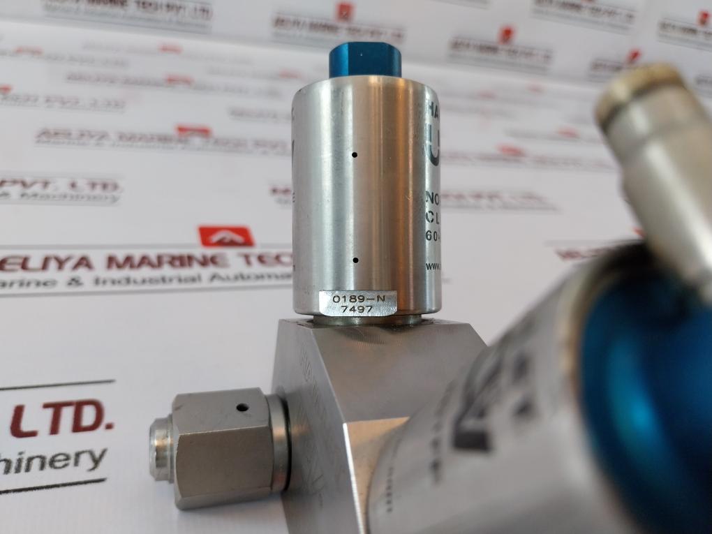 Ham-let Hmb21-4Vklclc-gf4 Valves & Manifold Pressure Range 60-90 Psi