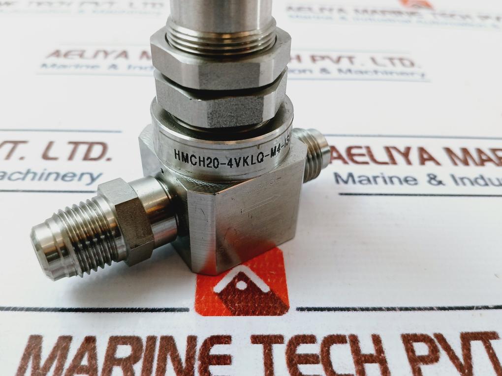 Ham-let Hmch20-4Vklq-m4-islt-2Psi Pneumatic Diaphragm Valve Ss316L