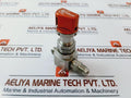 Ham-let Hmch20-4Vklq-m4-islt-2Psi Pneumatic Diaphragm Valve Ss316L