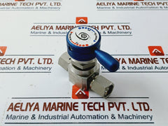 Ham-let Hp20-4Vkhl-gf4 Diaphragm Valve Ss316L, 3060 Psi