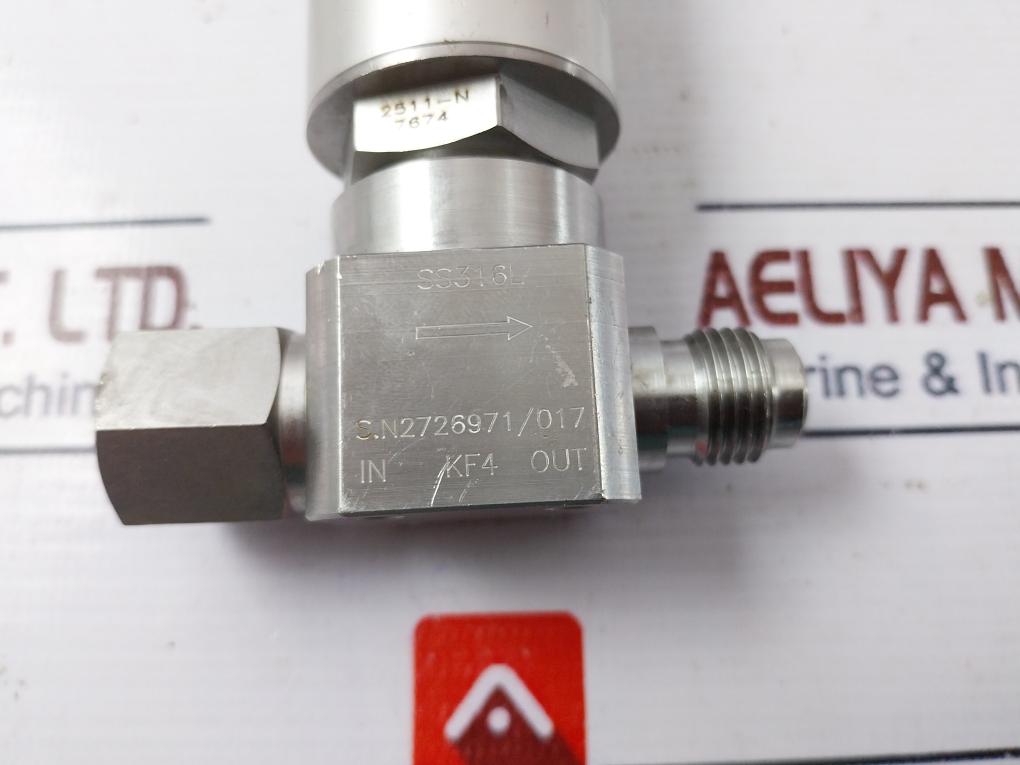 Ham-let Pctfe-seat Pneumatic Diaphragm Valve 0.4~0.6 Mpag