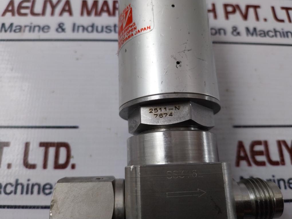 Ham-let Pctfe-seat Pneumatic Diaphragm Valve 0.4~0.6 Mpag