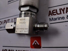 Ham-let Ucv Hm20-4Vkc-gf4M4-sp-300Psi Pneumatic Diaphragm Valve
