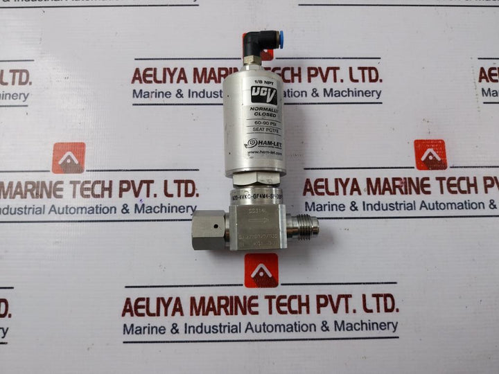 Ham-let Ucv Hm20-4Vkc-gf4M4-sp-300Psi Pneumatic Diaphragm Valve 1/8 Npt
