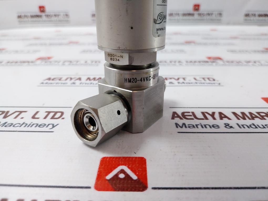 Ham-let Ucv Hm20-4Vkc-gf4M4-sp-300Psi Pneumatic Diaphragm Valve 1/8 Npt