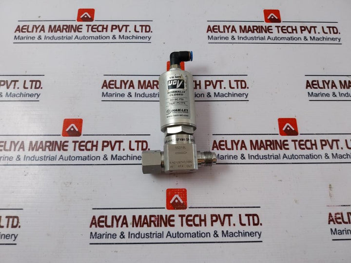 Ham-let Ucv Hm20-4Vkc-gf4M4-sp-300Psi Pneumatic Diaphragm Valve 1/8Npt